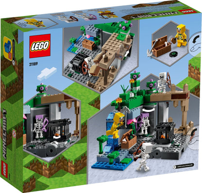 LEGO Minecraft: The Skeleton Dungeon (21189) - New Sealed - built set