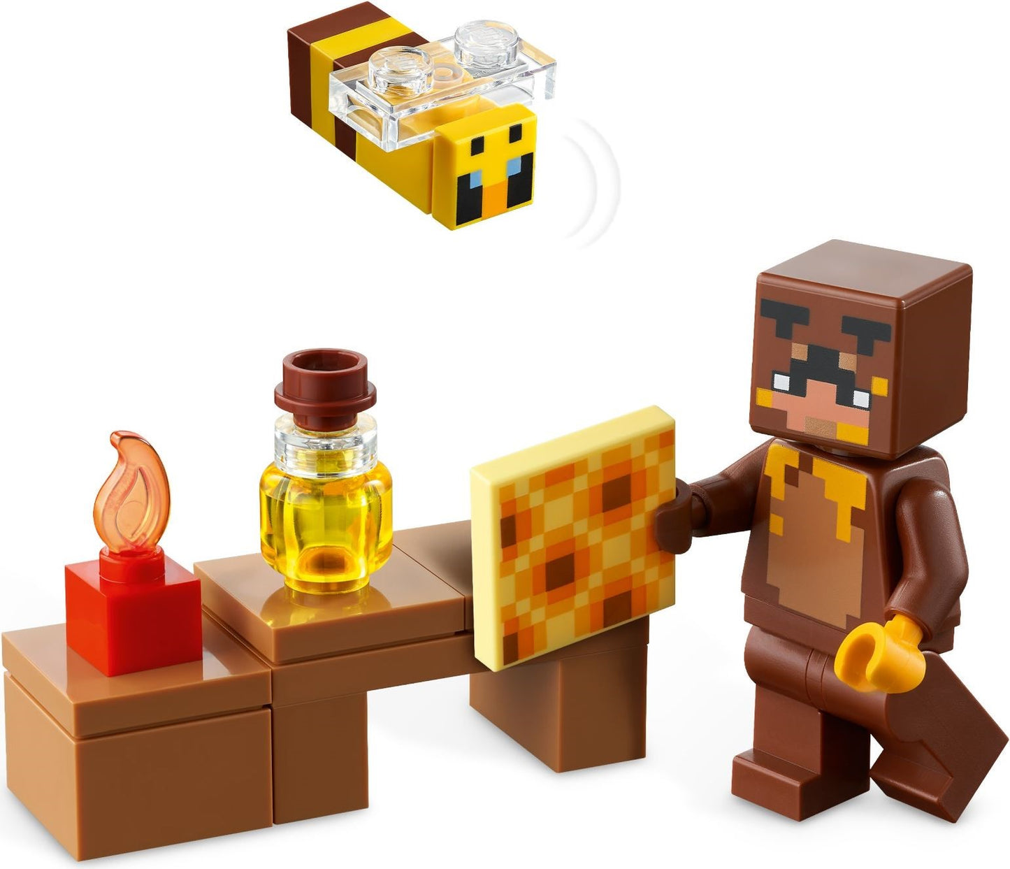 LEGO Minecraft: The Bee Cottage (21241) - New Sealed - set details