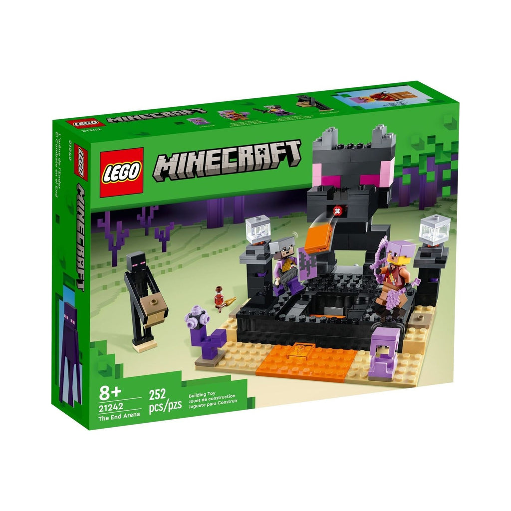 LEGO Minecraft: The End Arena (21242) - New Sealed - box front