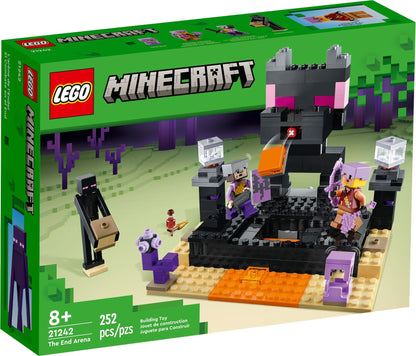 LEGO Minecraft: The End Arena (21242) - New Sealed - box front