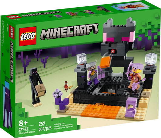 LEGO Minecraft: The End Arena (21242) - New Sealed - box front