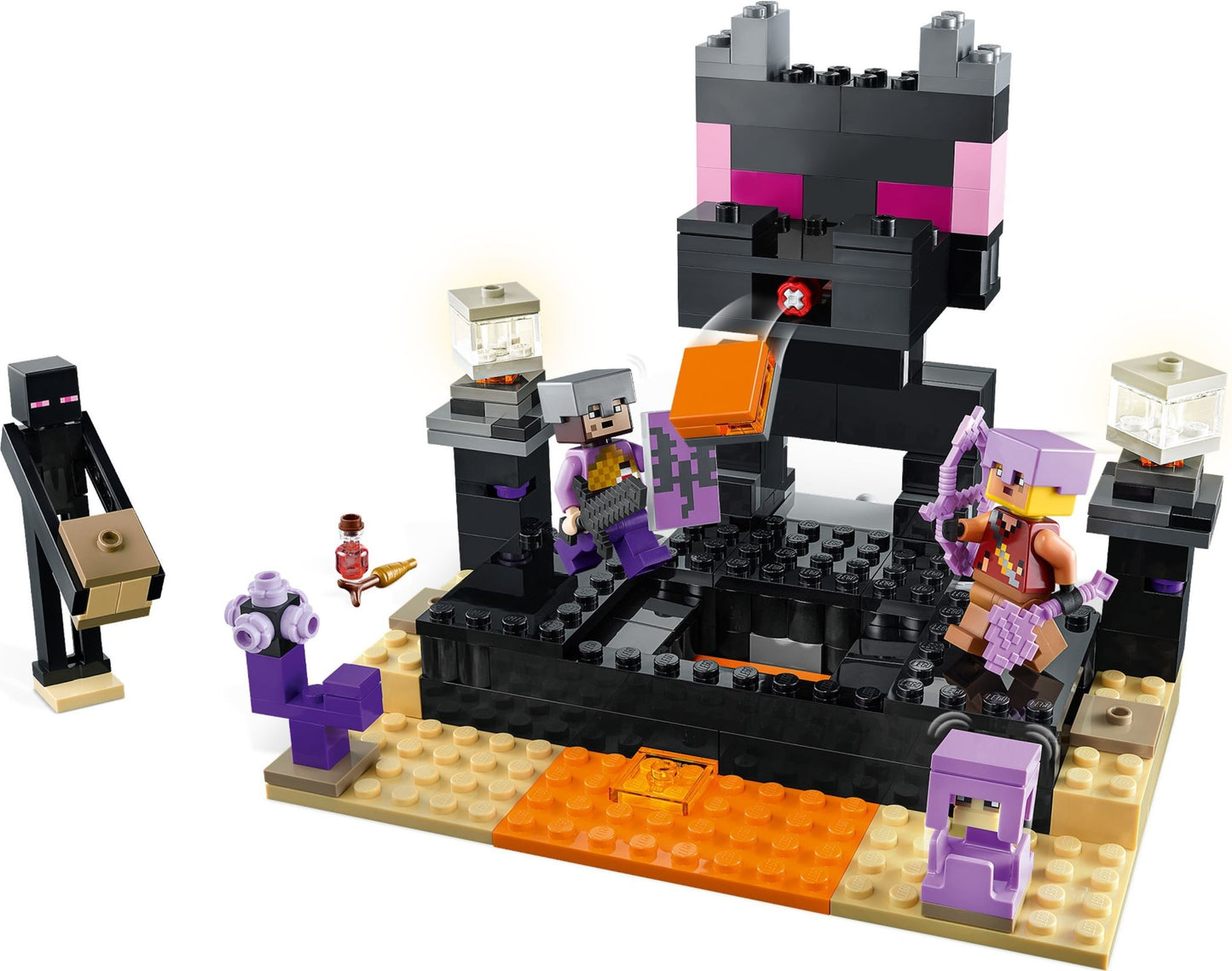 LEGO Minecraft: The End Arena (21242) - New Sealed - built set
