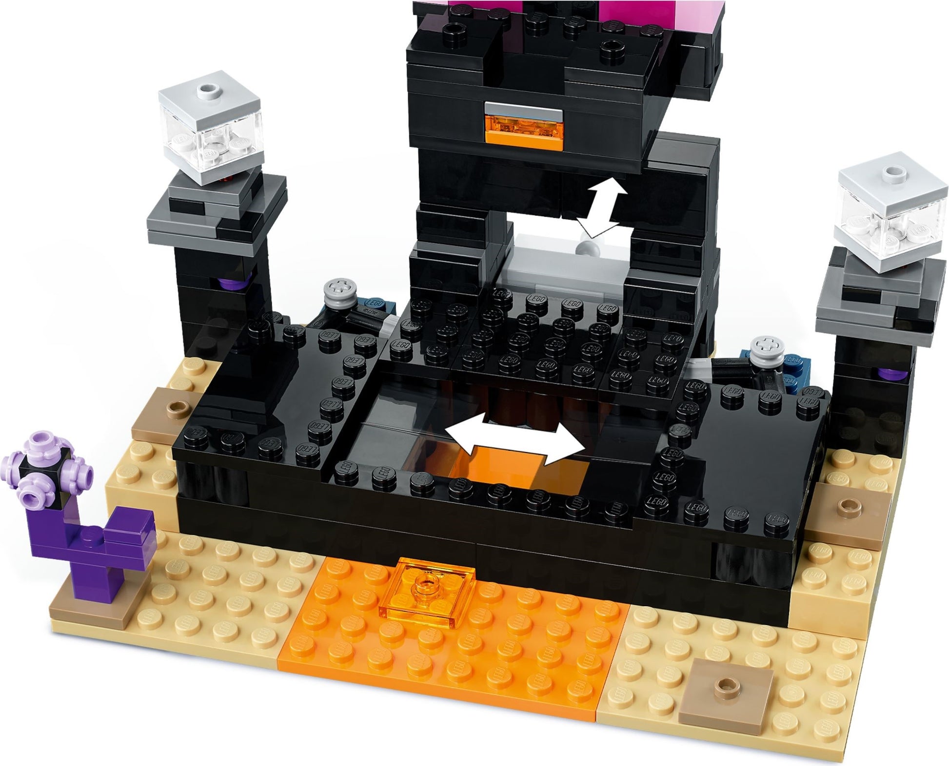 LEGO Minecraft: The End Arena (21242) - New Sealed - minifigures