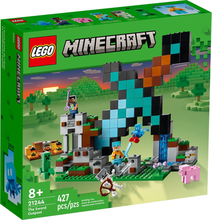 LEGO Minecraft: The Sword Outpost (21244) - New Sealed - box front