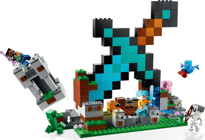 LEGO Minecraft: The Sword Outpost (21244) - New Sealed - built set