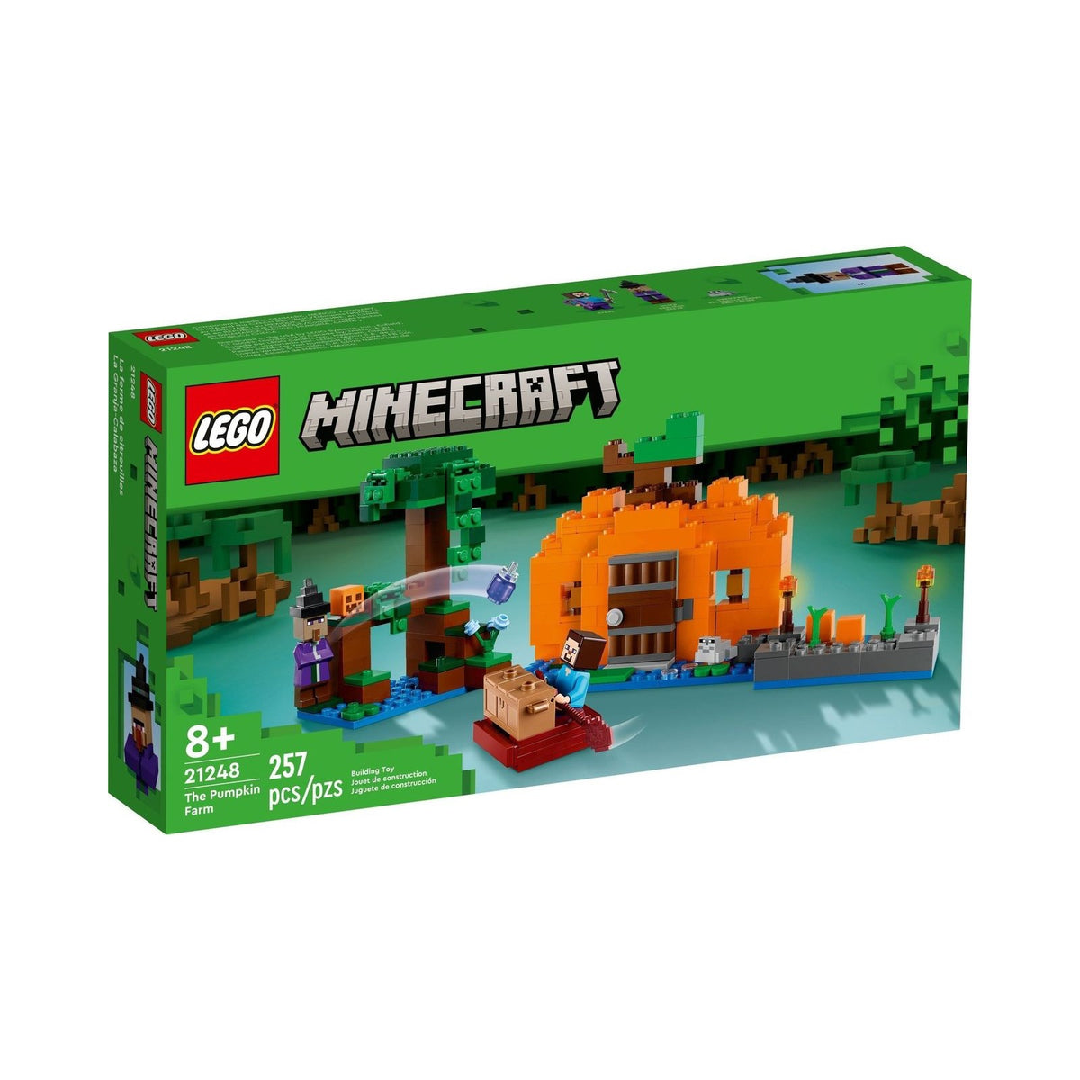 LEGO Minecraft: The Pumpkin Farm (21248) - New Sealed - box front