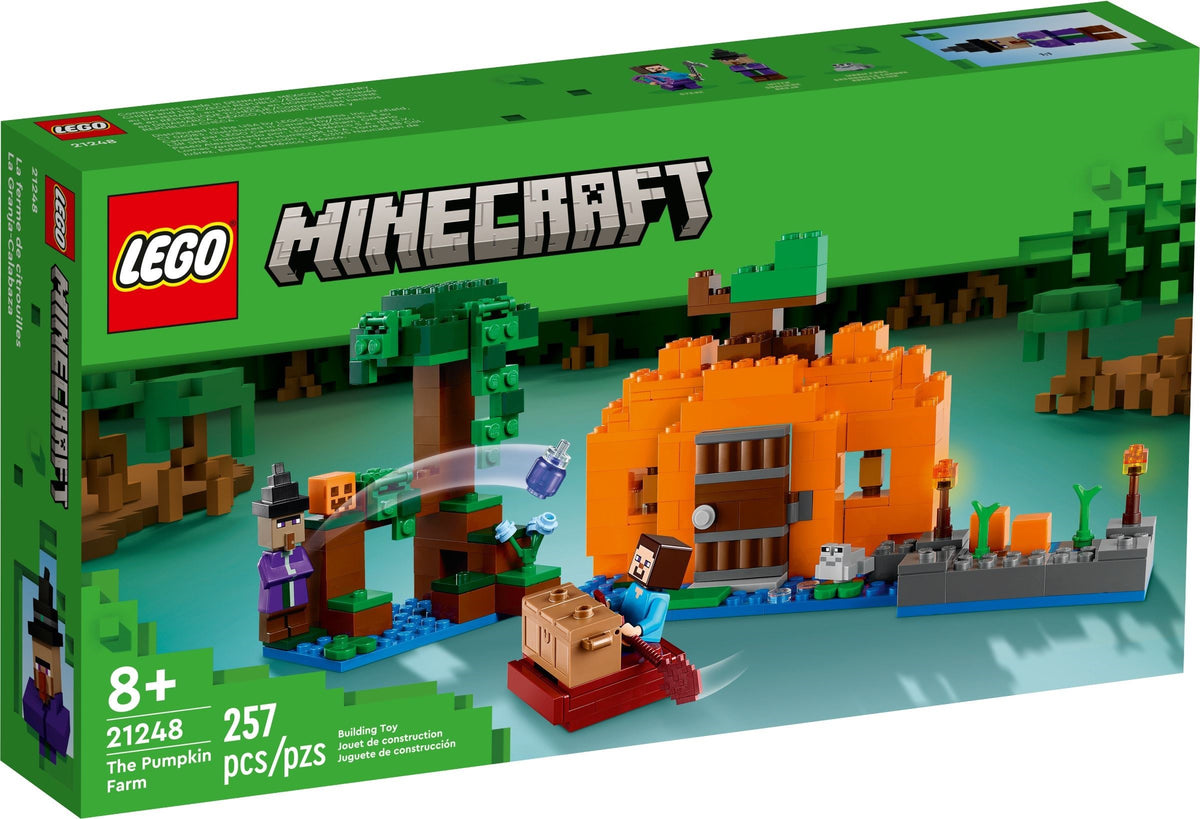 LEGO Minecraft: The Pumpkin Farm (21248) - New Sealed - box front