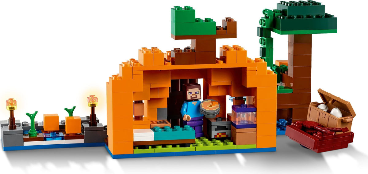 LEGO Minecraft: The Pumpkin Farm (21248) - New Sealed - built set