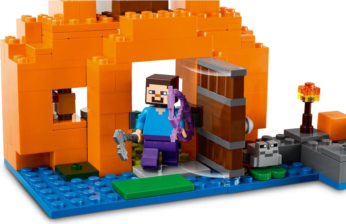 LEGO Minecraft: The Pumpkin Farm (21248) - New Sealed - minifigures
