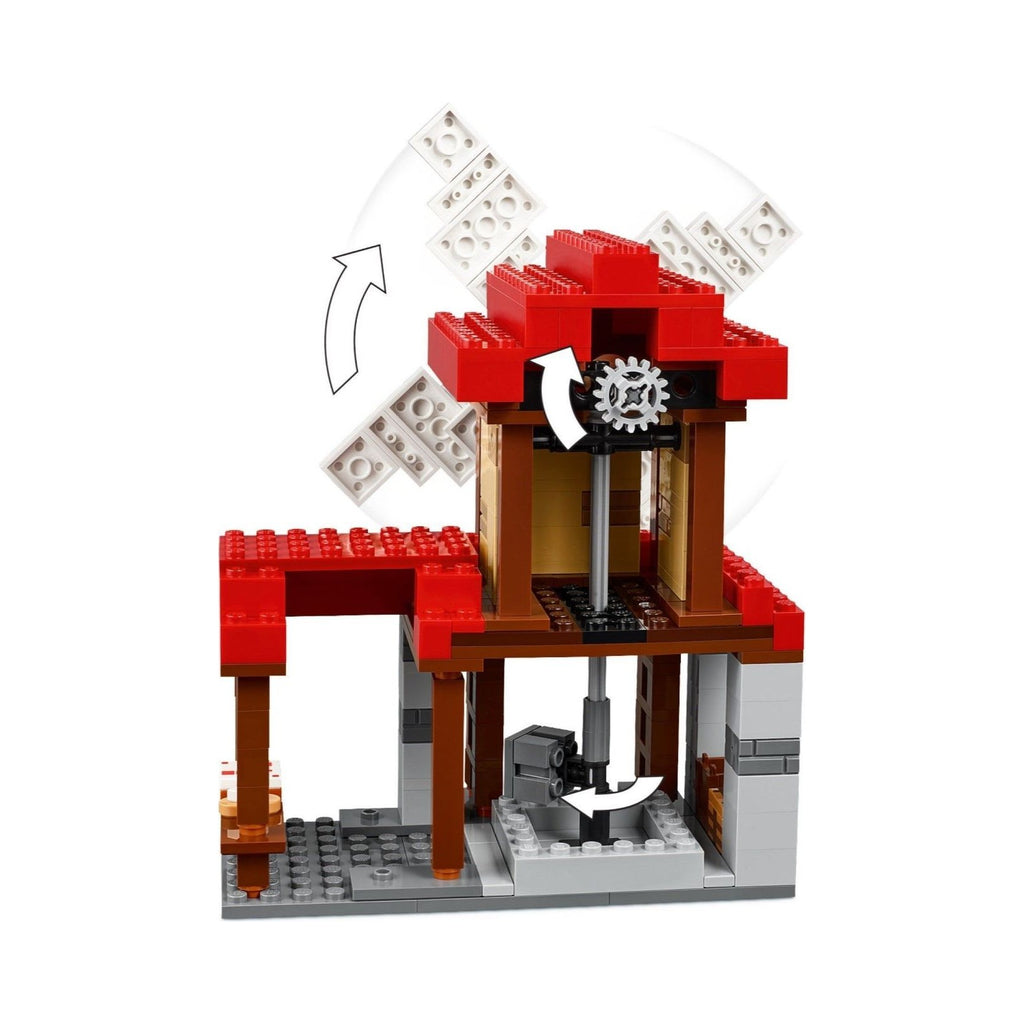 LEGO Minecraft: The Windmill Farm (Minecraft) (21262) - New Sealed - built set