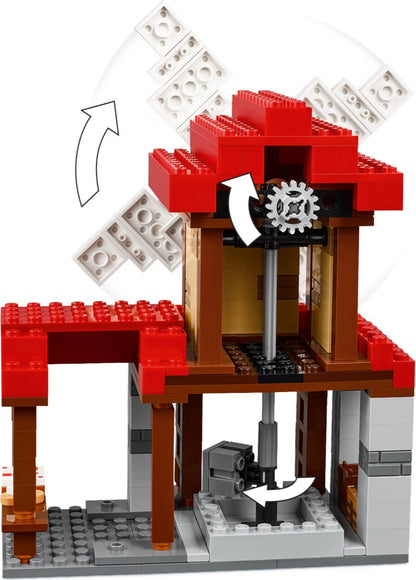 LEGO Minecraft: The Windmill Farm (Minecraft) (21262) - New Sealed - built set