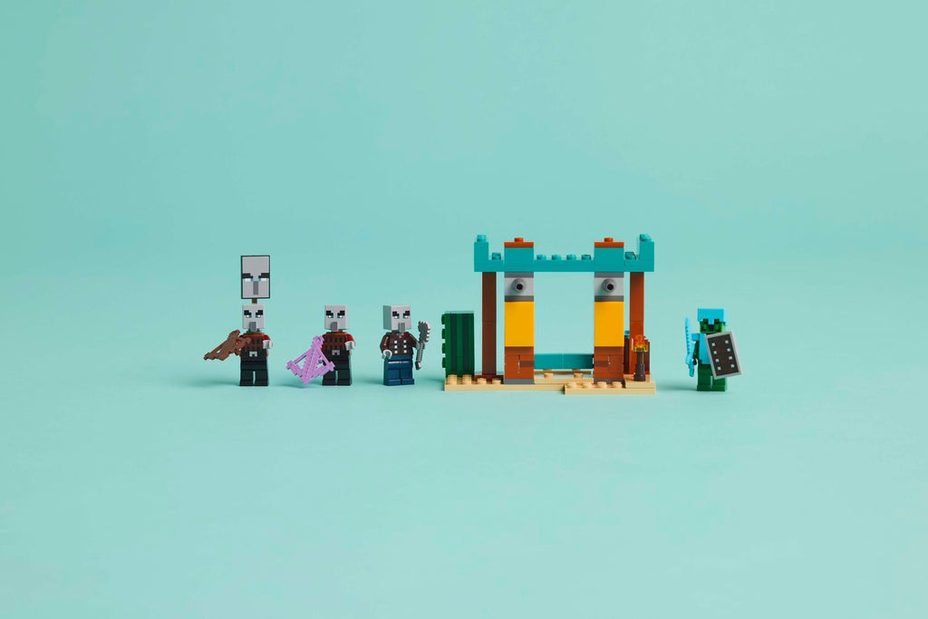 LEGO Minecraft: The Illager Desert Patrol (21267)