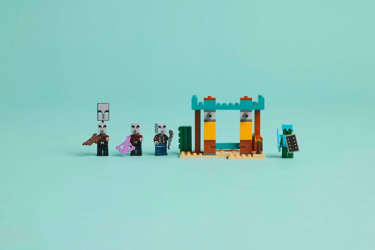 LEGO Minecraft: The Illager Desert Patrol (21267)
