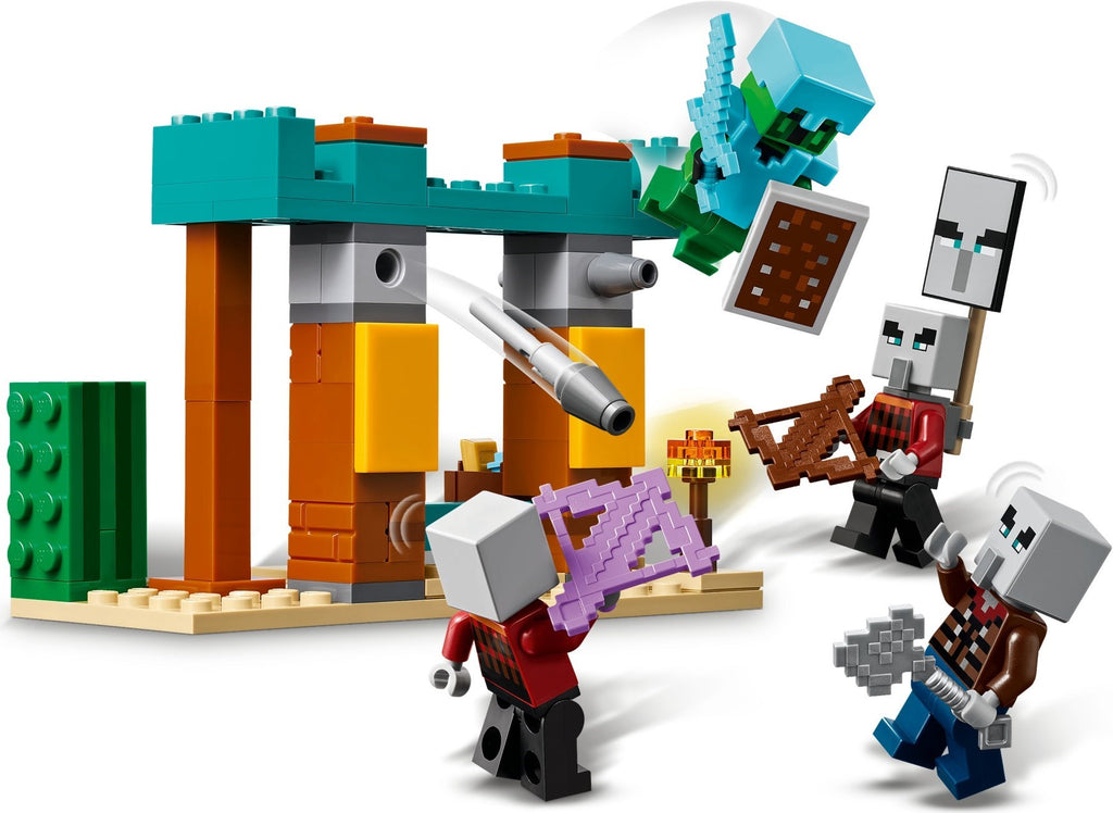 LEGO Minecraft: The Illager Desert Patrol (21267)