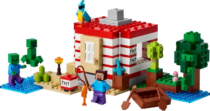 LEGO Minecraft: The TNT Jungle House (21275) - New Sealed - box front