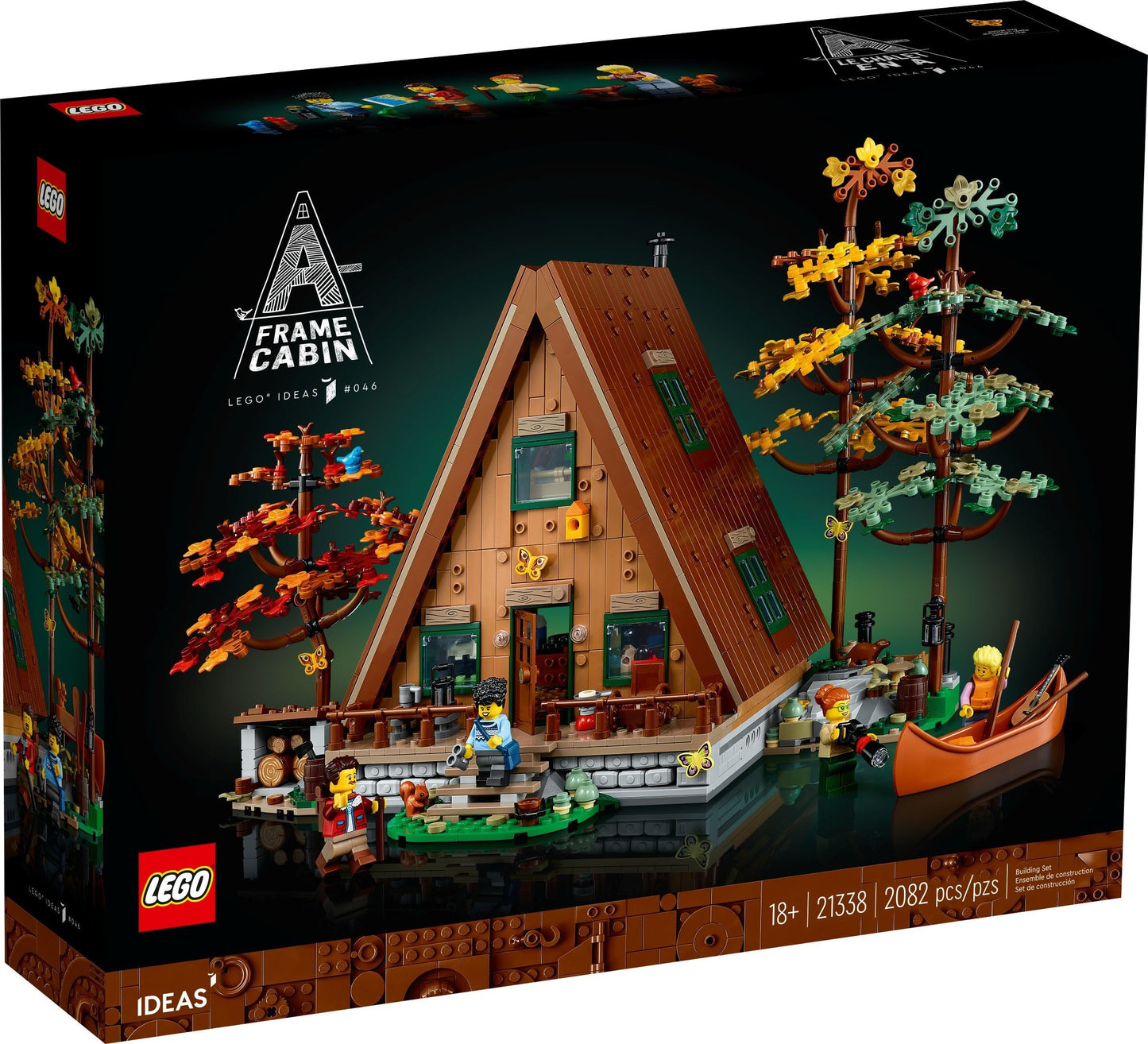 LEGO LEGO Ideas and CUUSOO: A-Frame House (21338) - New Sealed - box front
