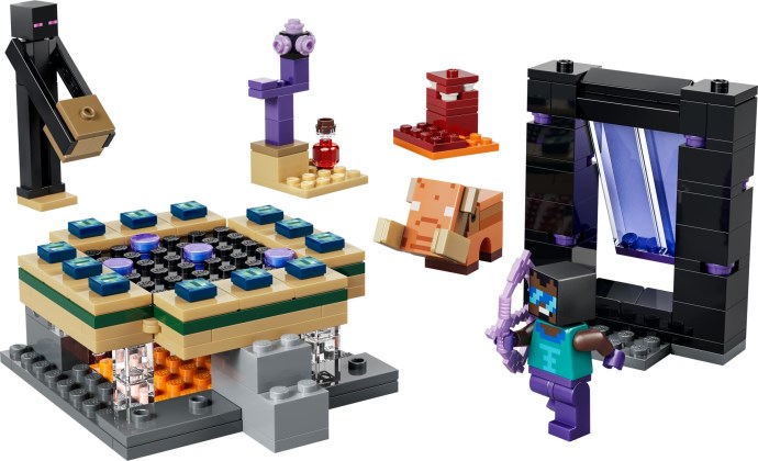 LEGO Minecraft: Minecraft Nether & End Portal Journey 21584 (21584) - New Sealed - box front