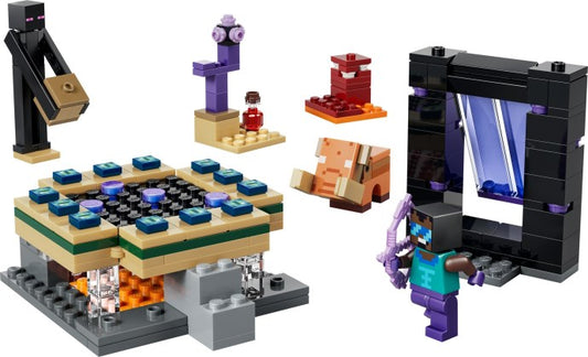 LEGO Minecraft: Minecraft Nether & End Portal Journey 21584 (21584) - New Sealed - box front
