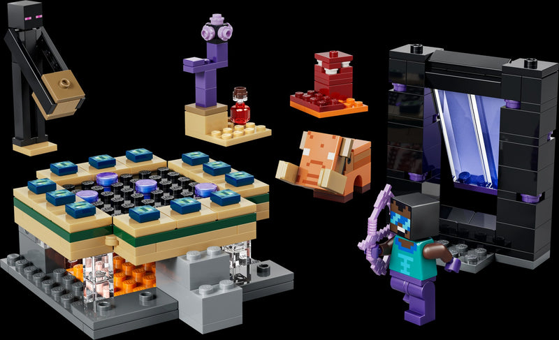 LEGO Minecraft: Nether & End Portal Journey (21584) - box art