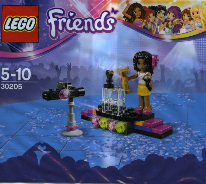 LEGO Friends: Pop Star Red Carpet (30205) - New Sealed - close-up