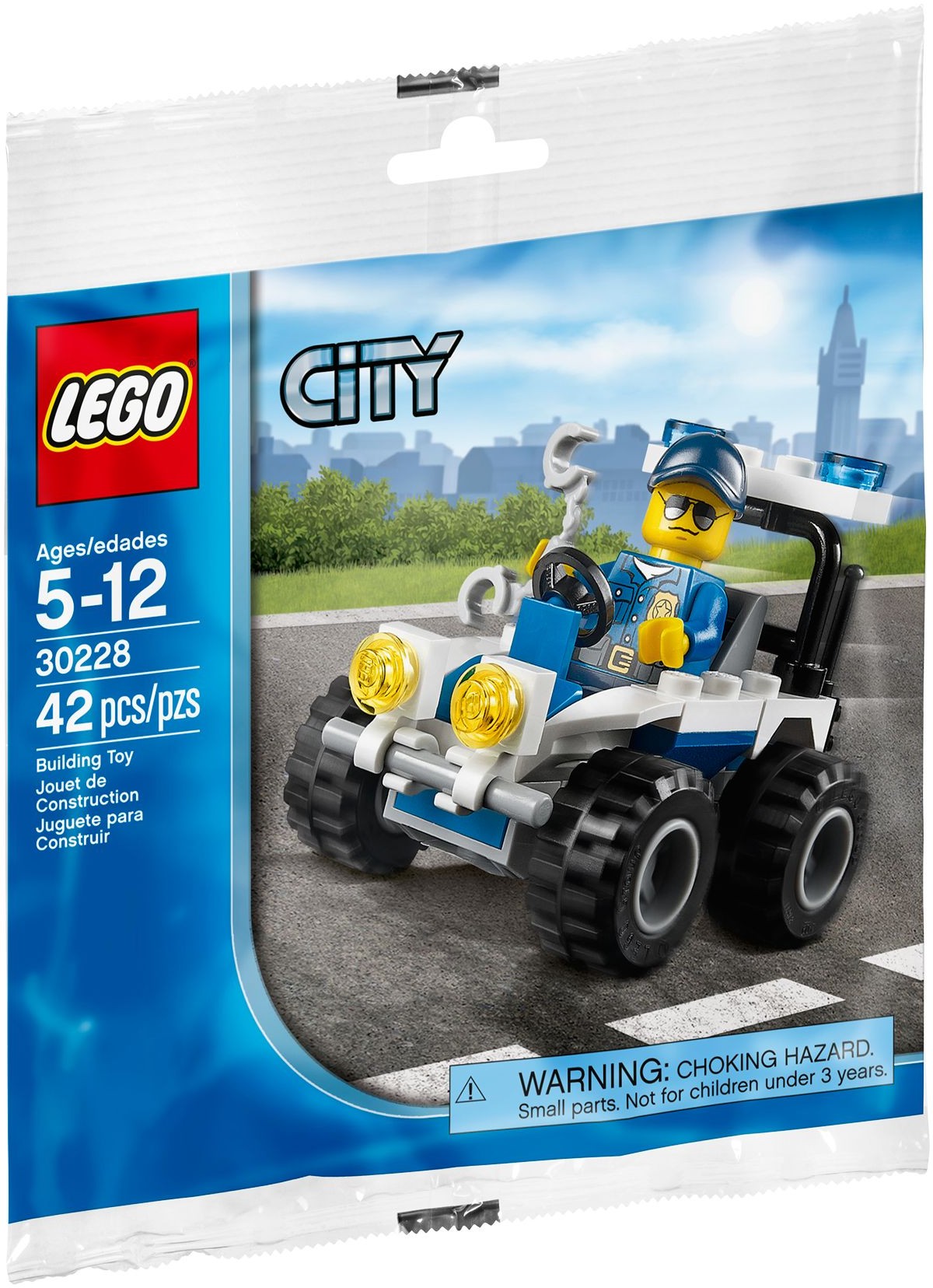 LEGO City: City Police ATV 30228 (30228) - New Sealed - built set