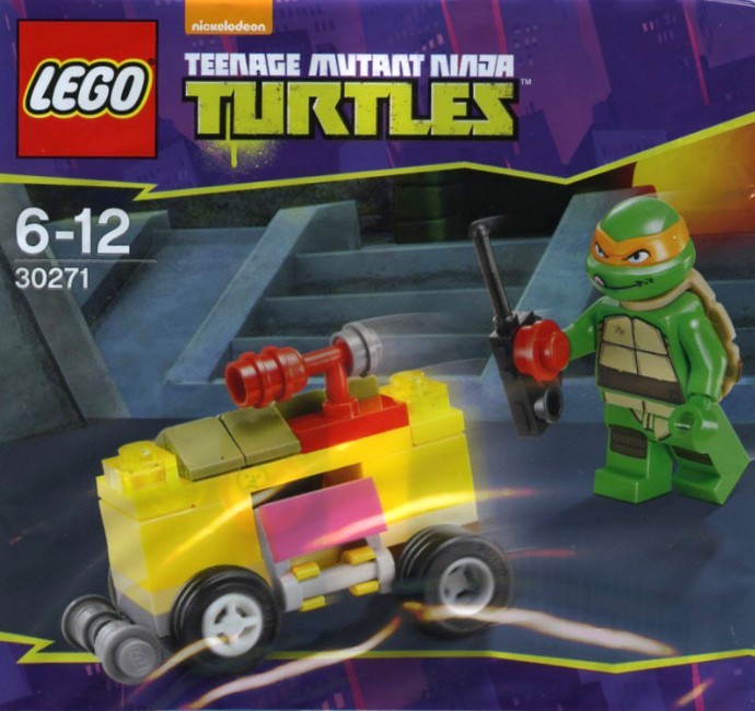 LEGO Teenage Mutant Ninja Turtles: Mikey's Mini-Shellraiser (30271) - New Sealed - box front
