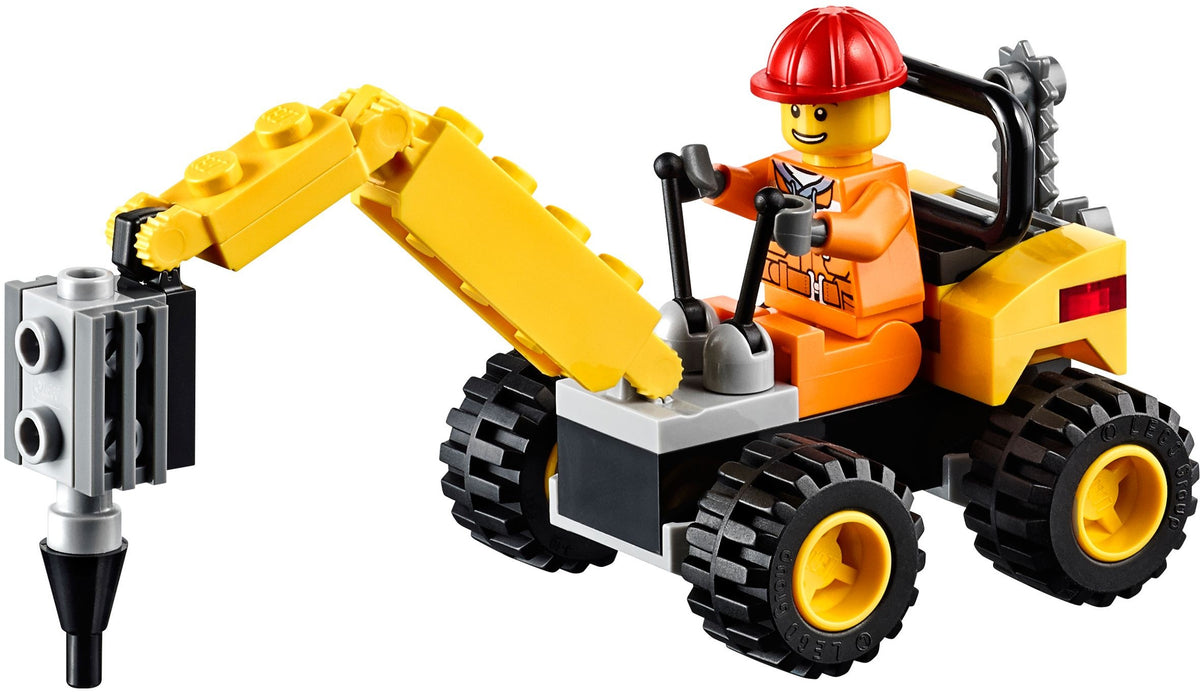 LEGO City: 30312 City Demolition Driller Polybag (30312) - New Sealed - box front