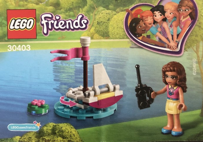 LEGO Friends: Olivia's Remote Control Boat (30403) - New Sealed