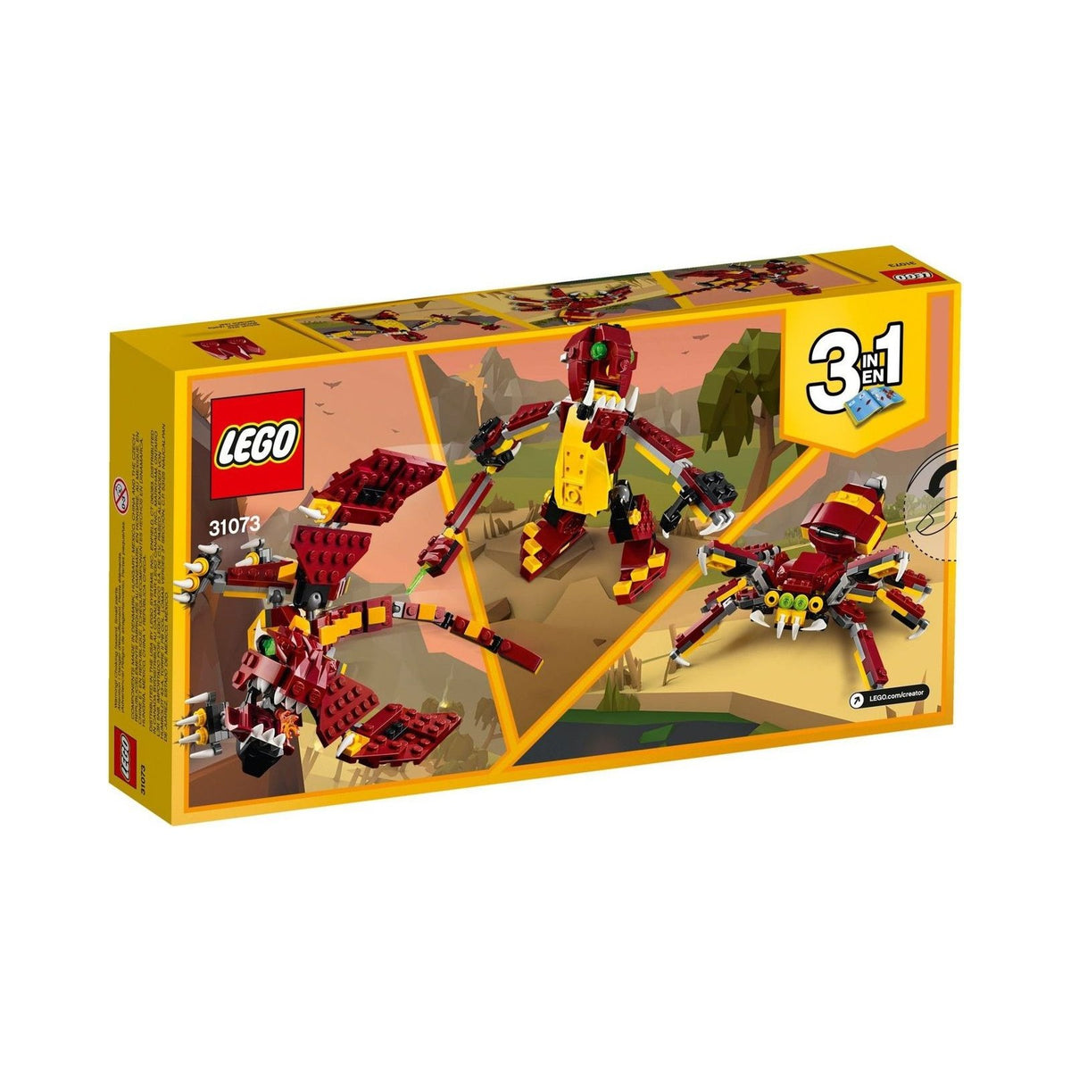 LEGO Creator: Mythical Creatures (31073) - New Sealed - built set