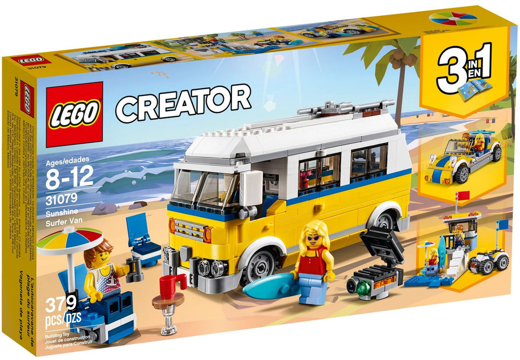 LEGO Creator: 31079 Creator Expert Sunshine Surfer Van (31079) - New Sealed - box front