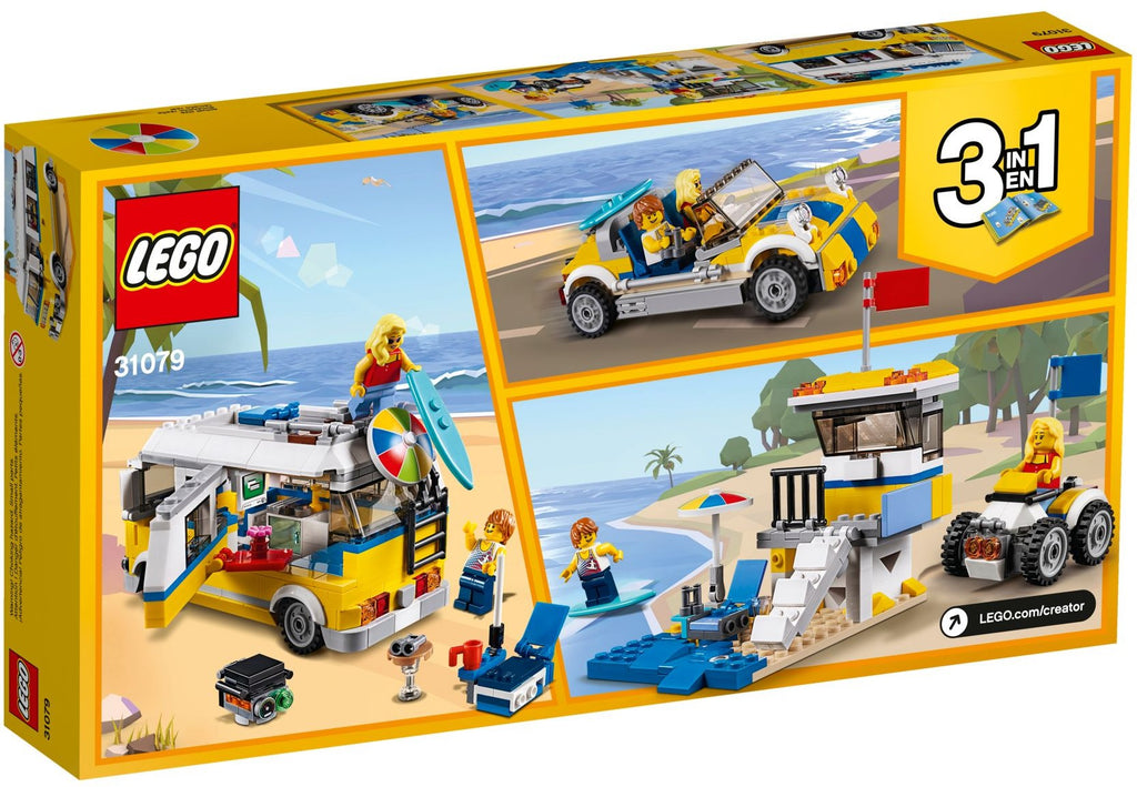 LEGO Creator: 31079 Creator Expert Sunshine Surfer Van (31079) - New Sealed - built set