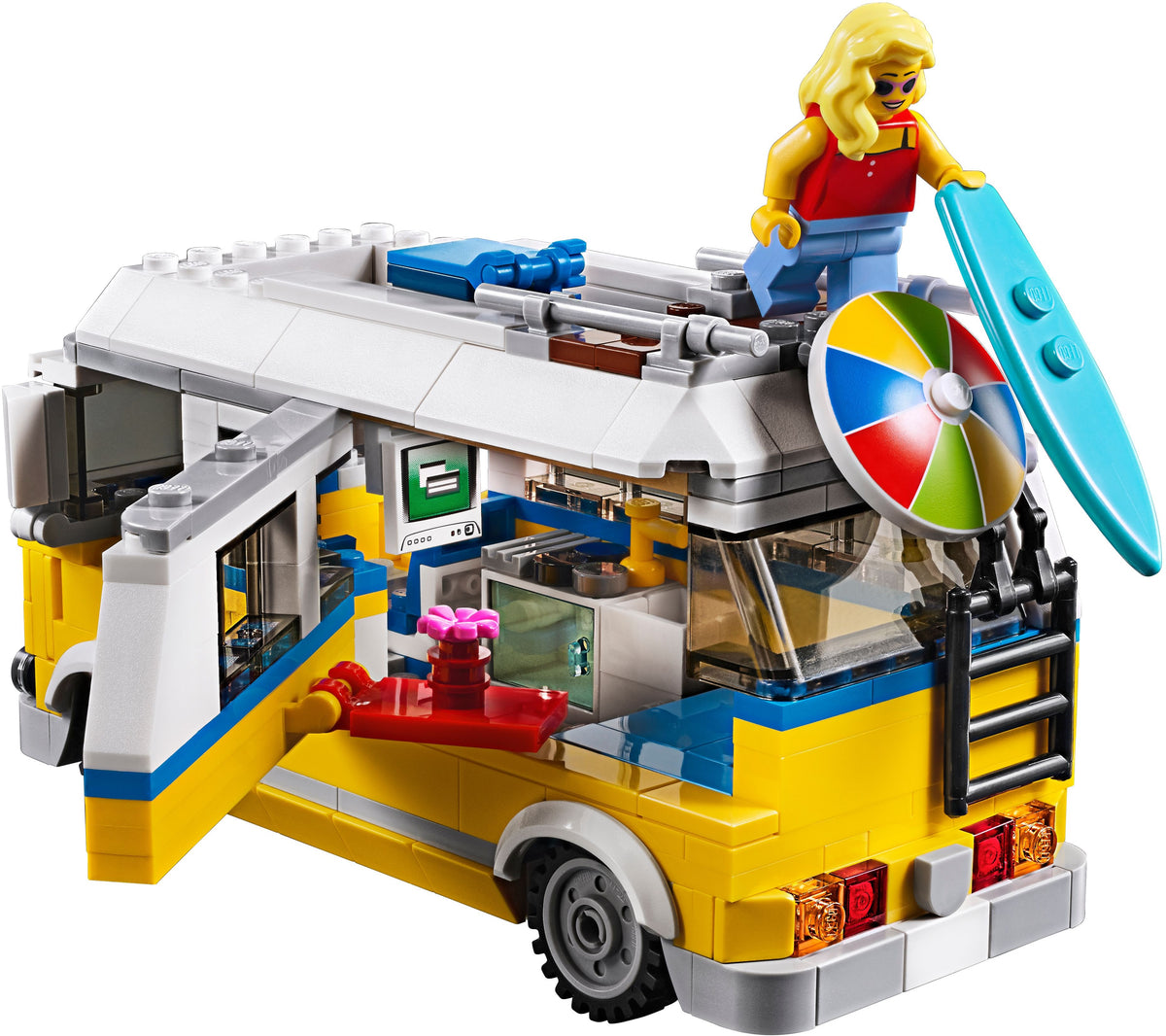 LEGO Creator: 31079 Creator Expert Sunshine Surfer Van (31079) - New Sealed - set details