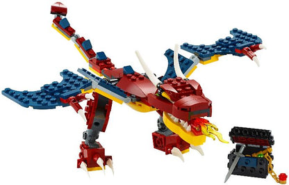 LEGO Creator: 31102 Creator Fire Dragon (31102) - New Sealed - alternate view
