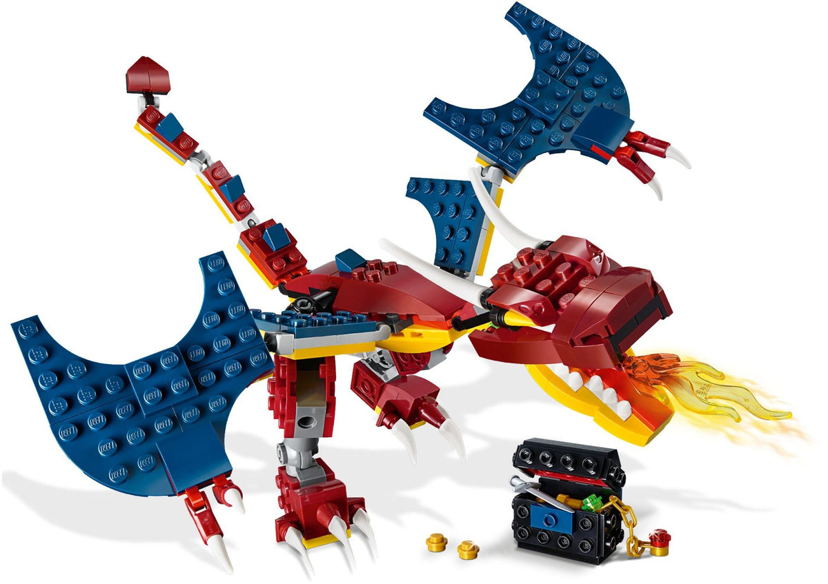 LEGO Creator: 31102 Creator Fire Dragon (31102) - New Sealed - built set