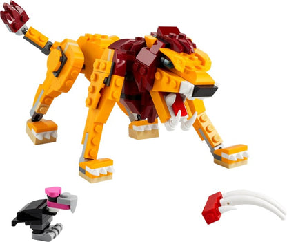 LEGO Creator: Wild Lion (31112) - New Sealed - play features