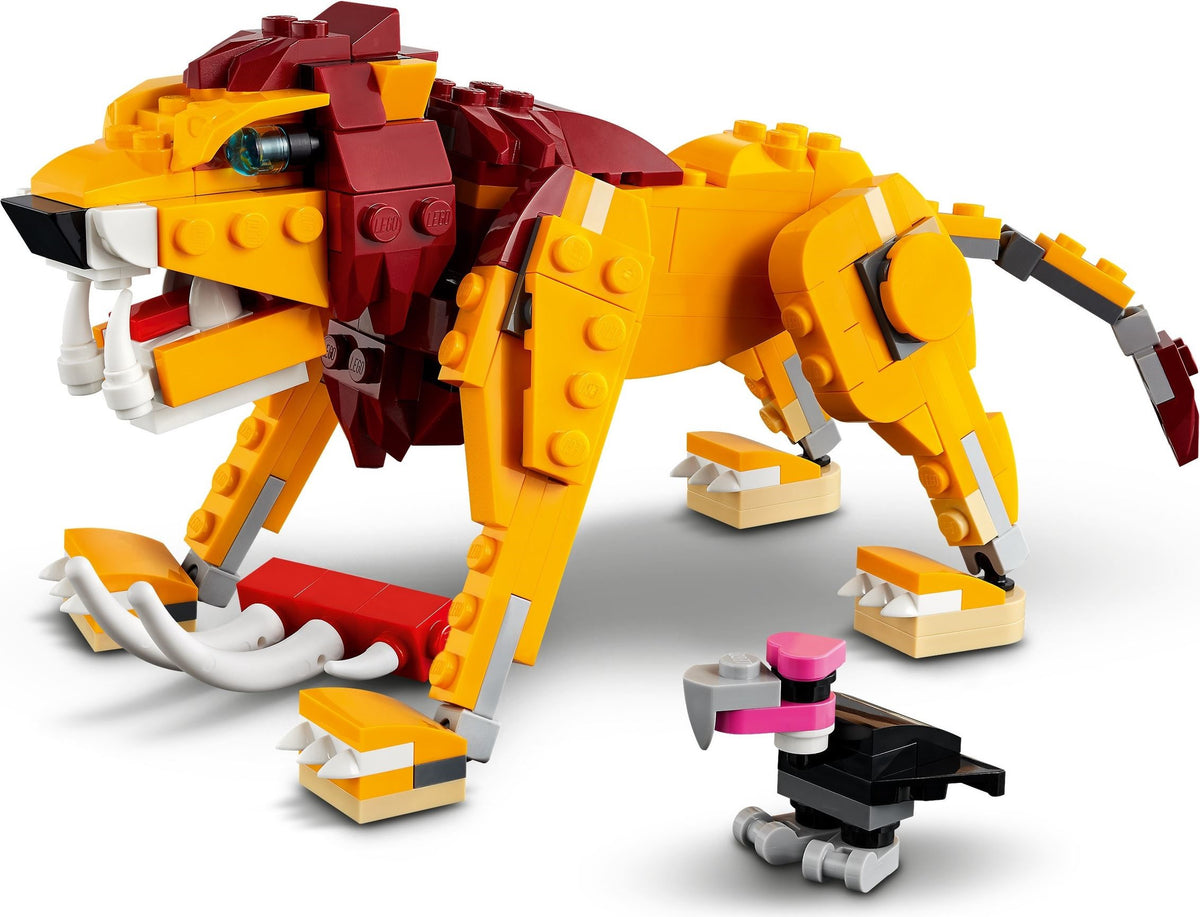 LEGO Creator: Wild Lion (31112) - New Sealed - alternate view