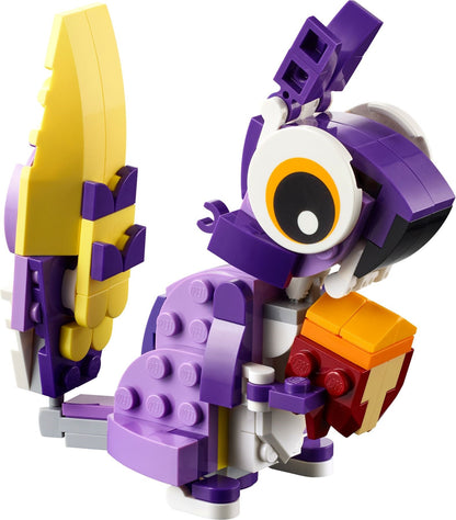 LEGO Creator: Fantasy Forest Creatures (31125) - New Sealed - rear view