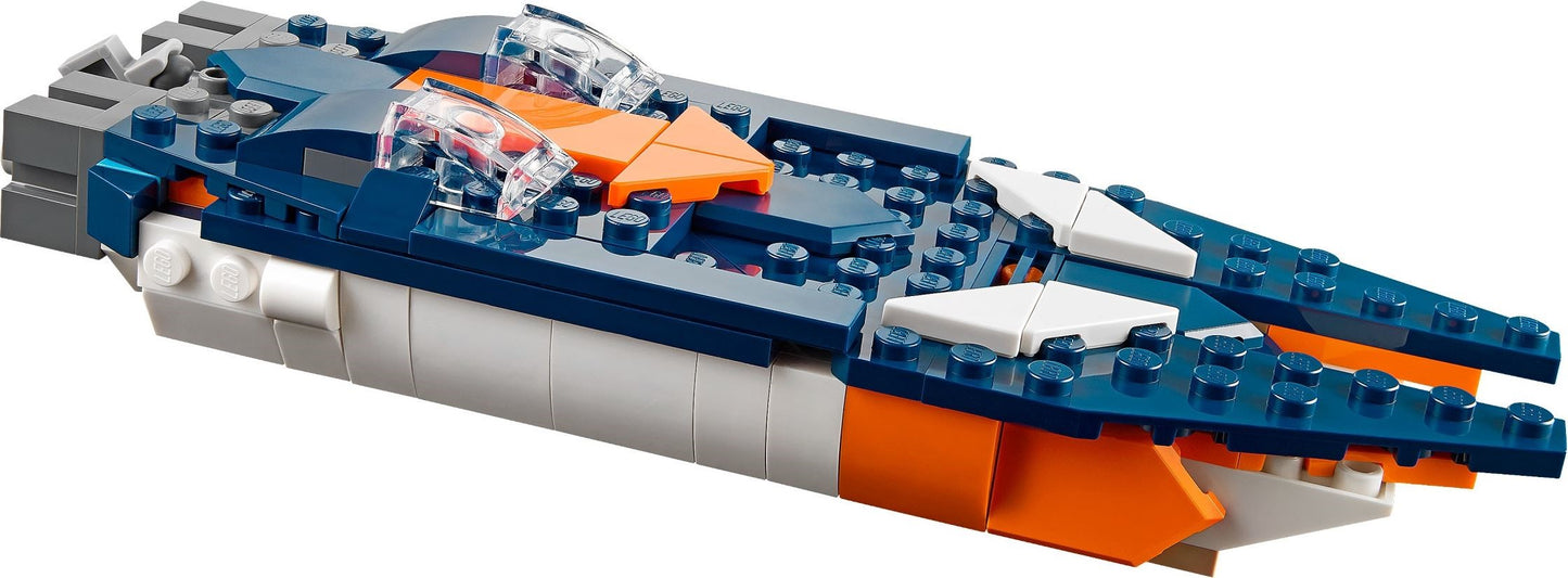 LEGO Creator: Supersonic-jet (31126) - New Sealed - rear view