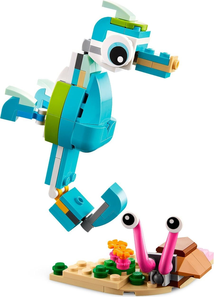 LEGO Creator: Dolphin and Turtle (31128) - New Sealed - set details