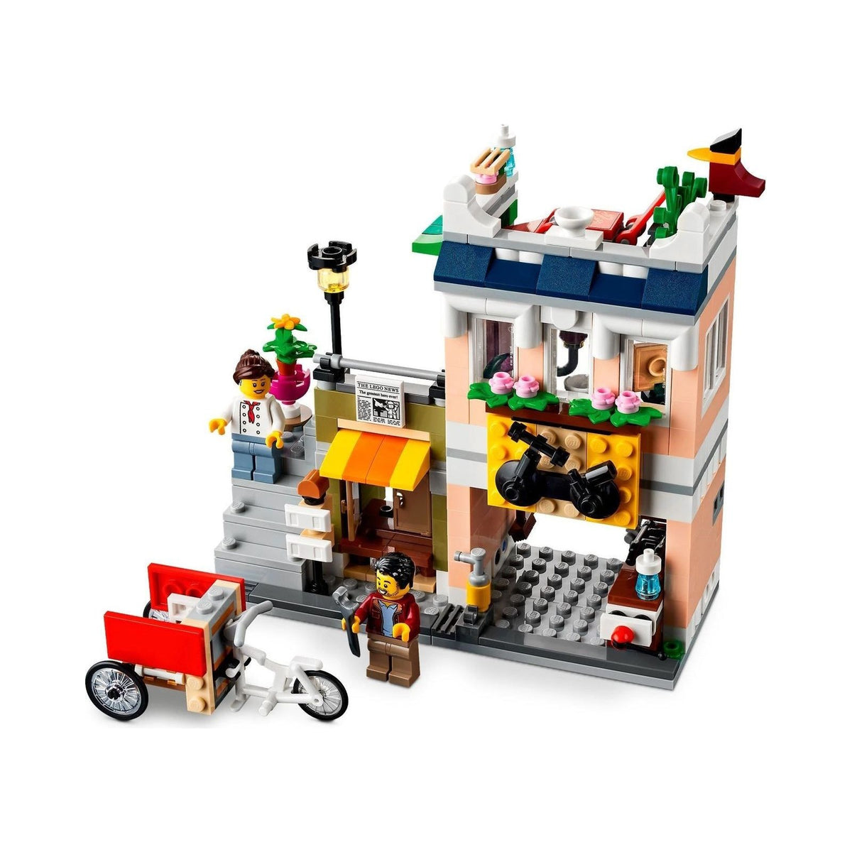 LEGO Creator: Downtown Noodle Shop (31131) - New Sealed - set details