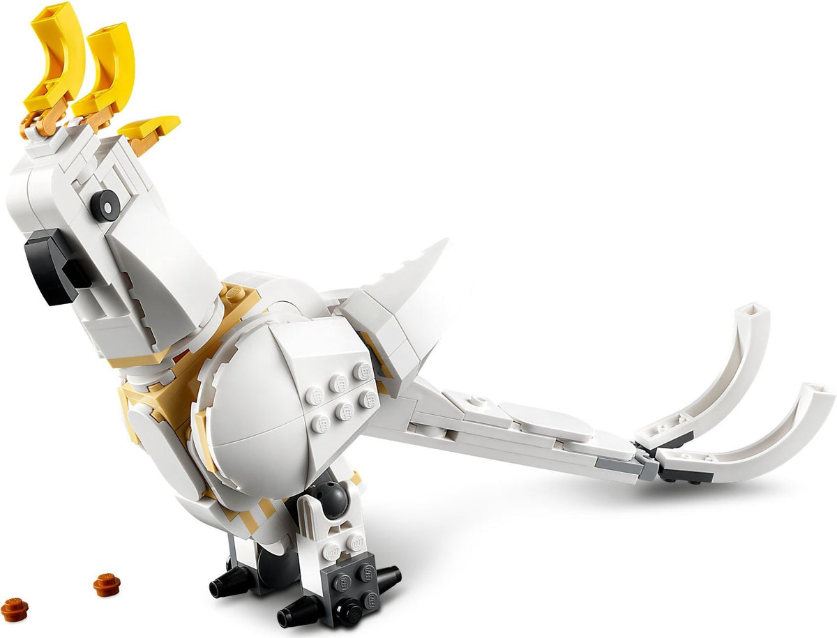 LEGO Creator: 31133 Creator 3in1 White Rabbit Animal Toy Building Set, Bunny to Seal and Parrot Figures, Bricks Construction Toys for Kids Aged 8 Plus Years Old (31133) - New Sealed - minifigures