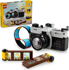 LEGO Creator: Creator 3in1 Retro Camera Toy to Video Camera to TV Set, Kids' Desk Decoration or Bedroom Accessories, Photography Gifts for Girls and Boys Aged 8 Plus Years Old Who Enjoy Creative Play 31147 (31147) - New Sealed - box front