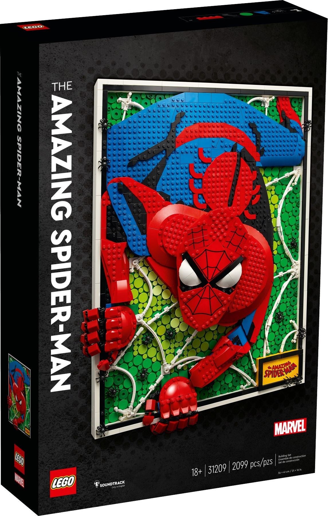 LEGO LEGO Art: The Amazing Spider-Man (31209) - New Sealed - box front