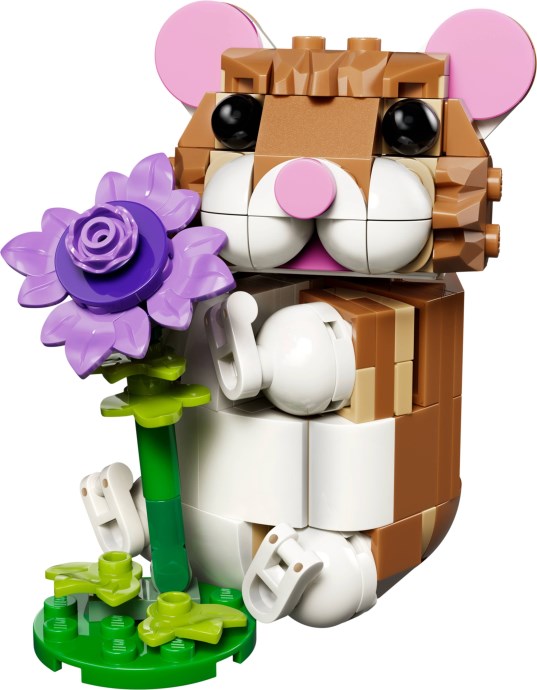 LEGO Creator: Cute Hamster with a Flower (31376) - New Sealed - box front