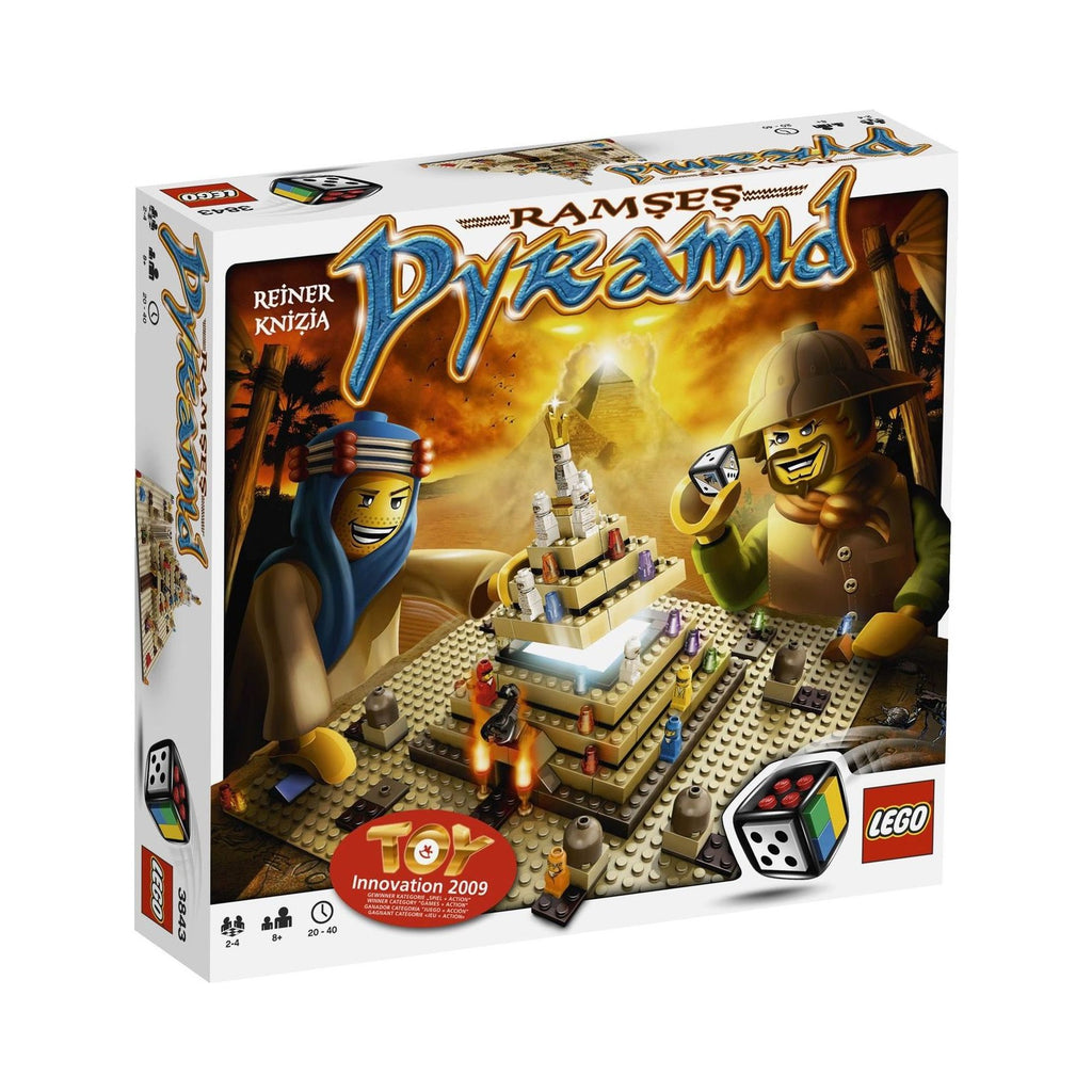 LEGO Games: Ramses Pyramid (3843) - New Sealed - minifigures