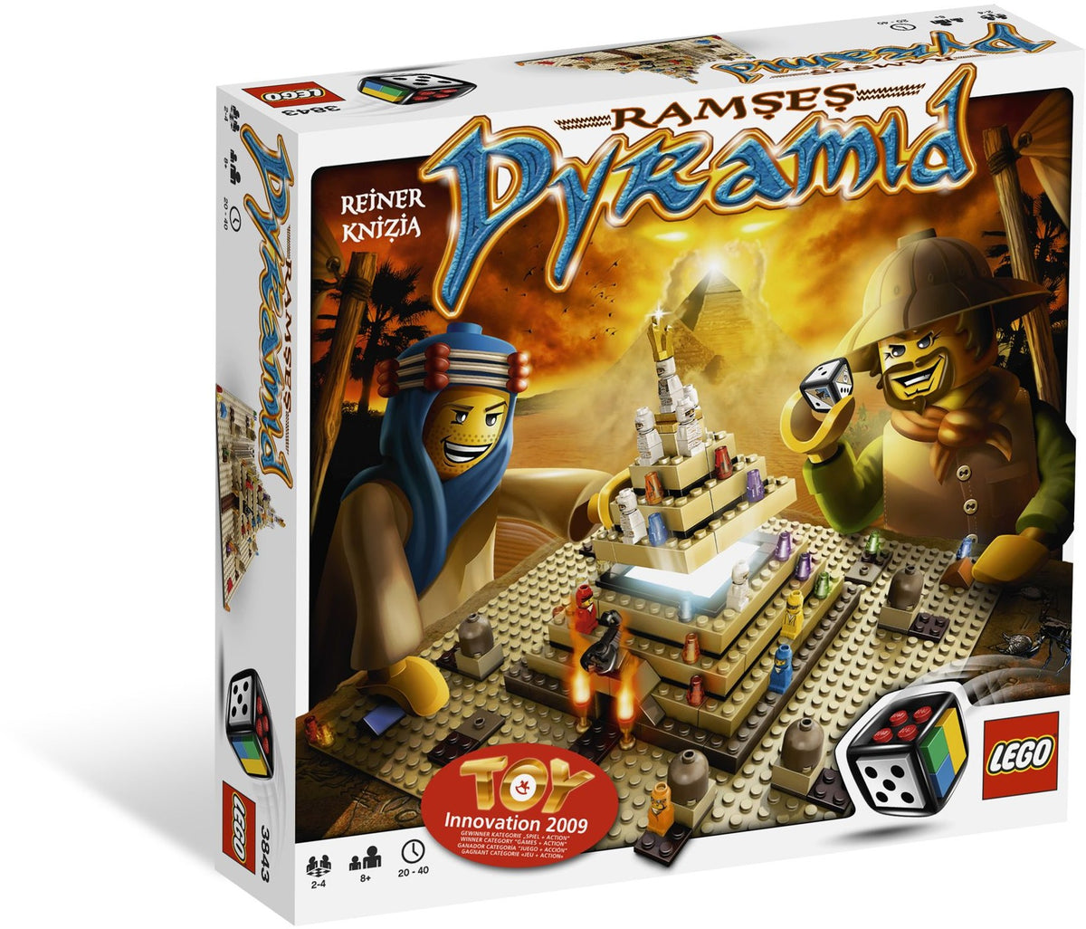 LEGO Games: Ramses Pyramid (3843) - New Sealed - box front