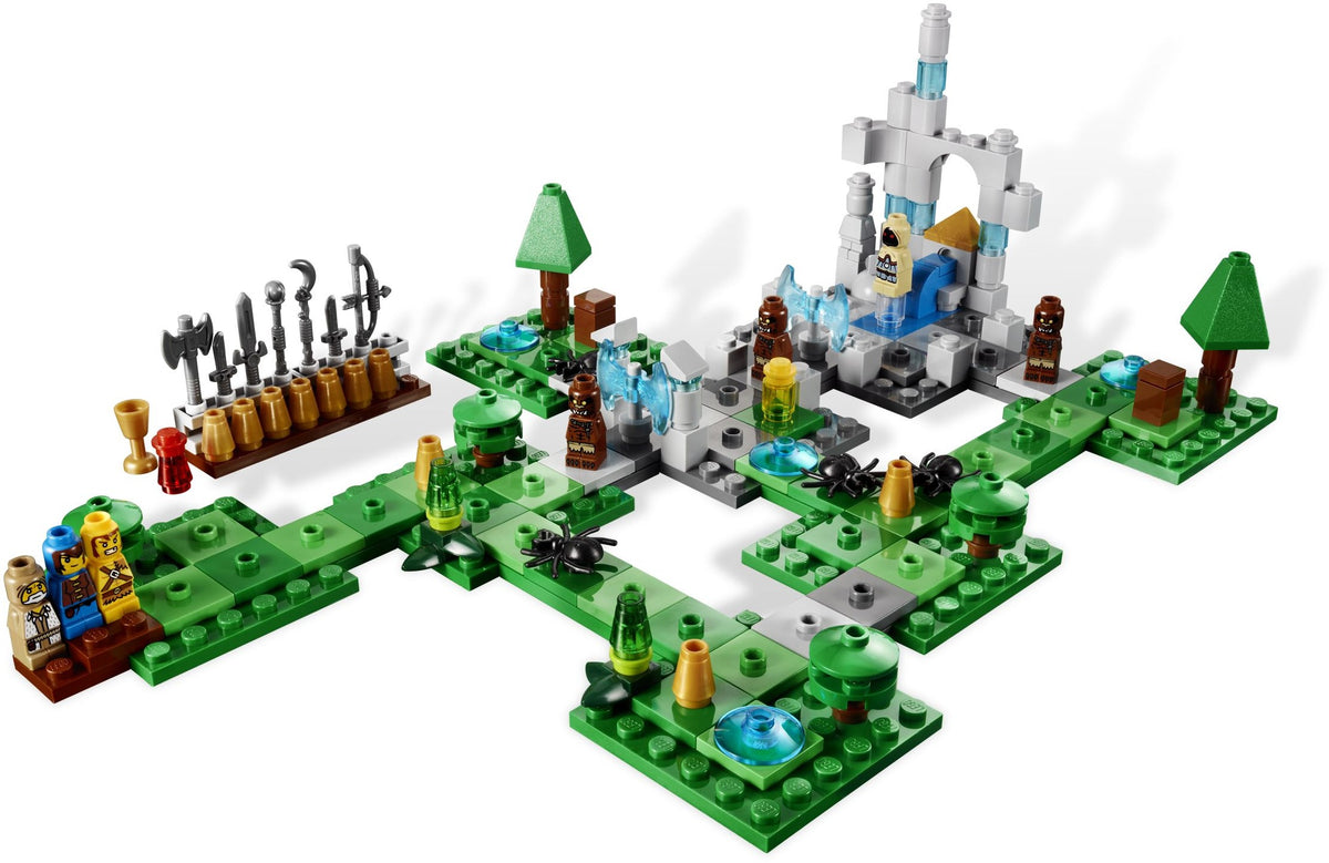 LEGO Games: Waldurk Forest (3858) - New Sealed - minifigures