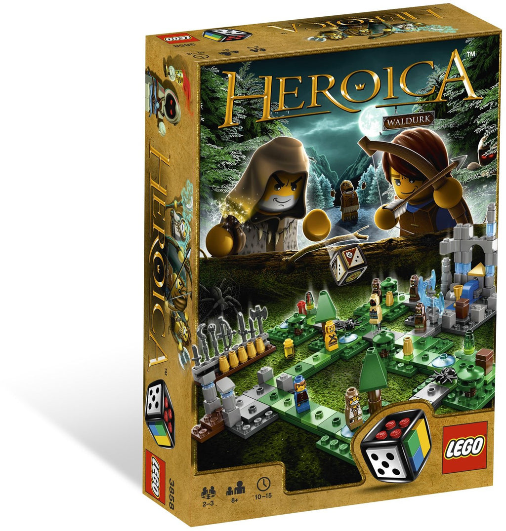 LEGO Games: Waldurk Forest (3858) - New Sealed - box front