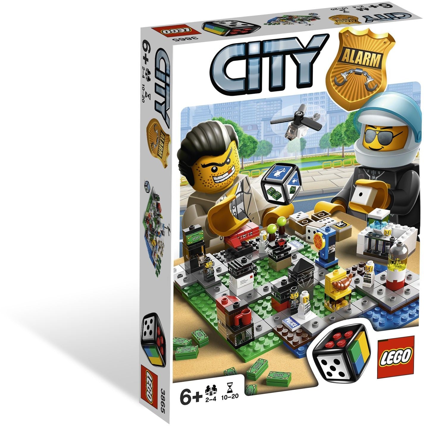 LEGO Games: City Alarm (3865) - New Sealed - box front