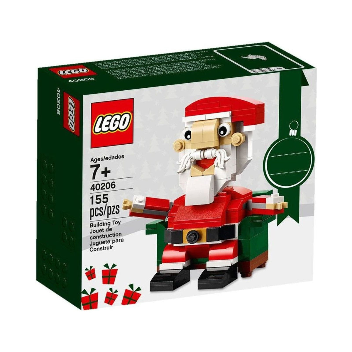 LEGO Seasonal: Santa's Delivery Truck Toy - Colourful Festive Decor Model incl. a Christmas Tree, Presents, Ornaments and an Elf Minifigure for 8+ Year Old Boys & Girls - 40746 (40206) - New Sealed - box front
